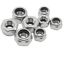 Galavnized Lock Nut with Nylon Insert DIN 982 Lock Nut